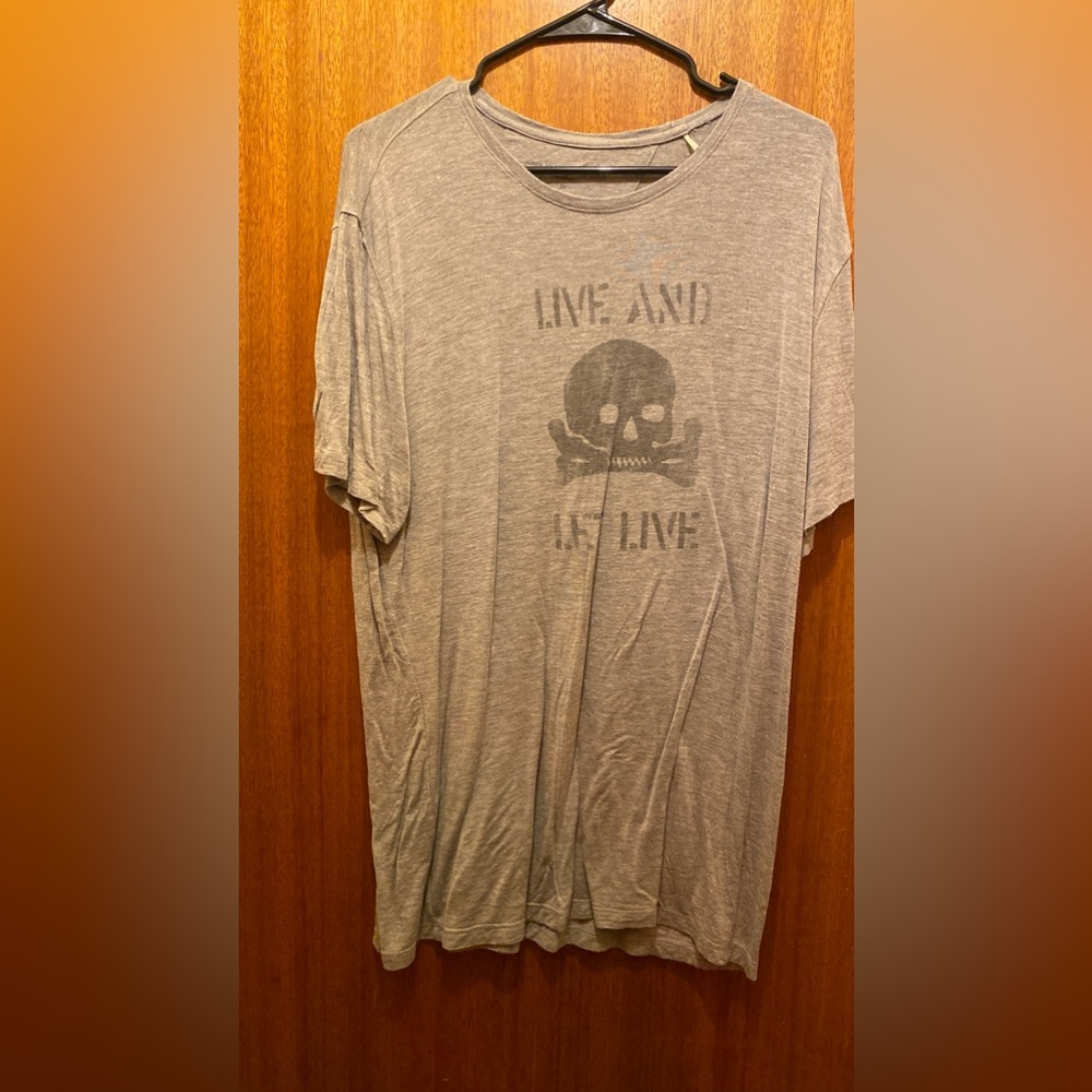 John Varvatos skull shirt XXL
